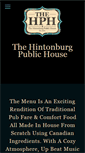 Mobile Screenshot of hintonburgpublichouse.ca